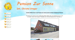 Desktop Screenshot of pension-stieper.de